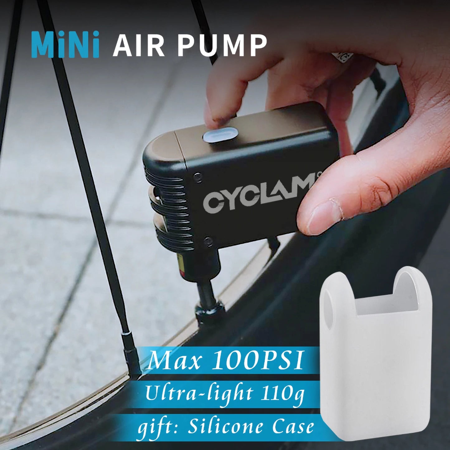 Mini Rechargeable Bicycle Pump