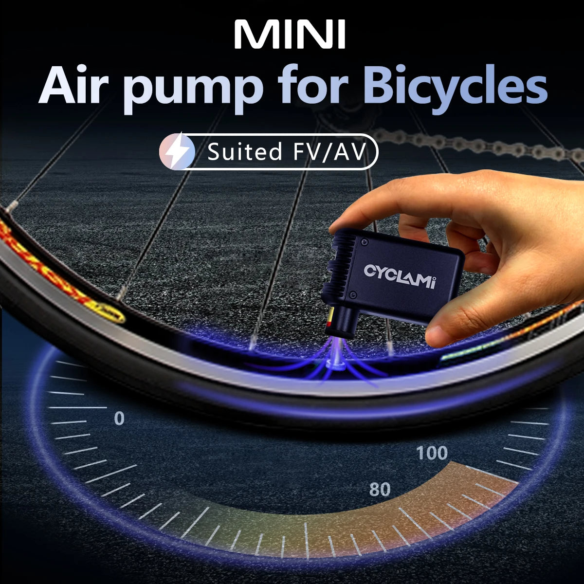 Mini Rechargeable Bicycle Pump