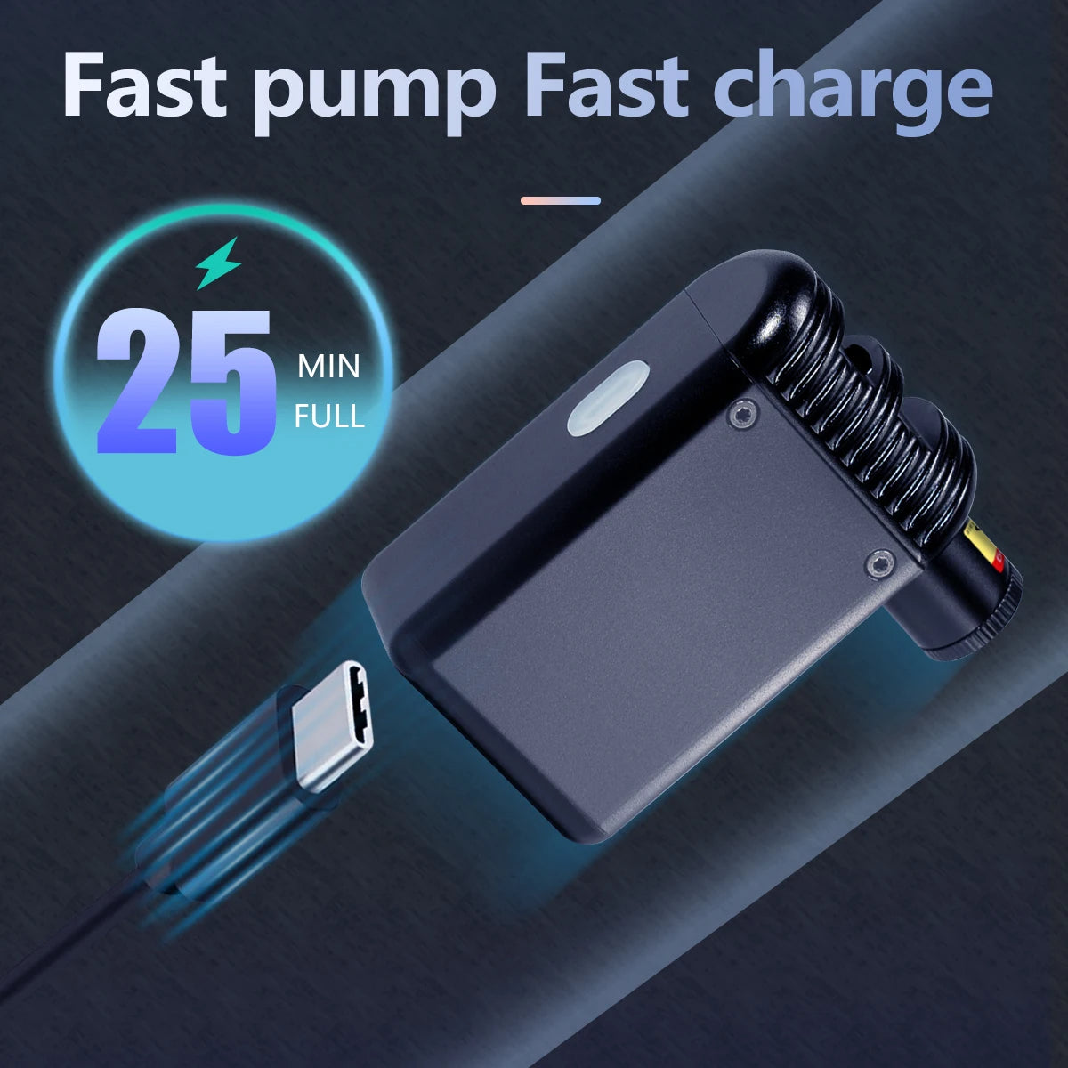 Mini Rechargeable Bicycle Pump